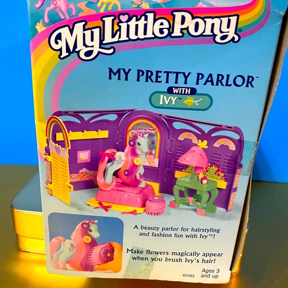 MY LITTLE PONY G2 VTG 90s MY PRETTY PARLOR SET HAIRSTYLING & FASHION… - Picture 14 of 16